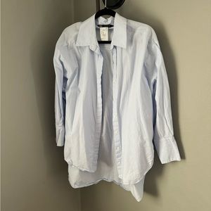 Zara oversized button down